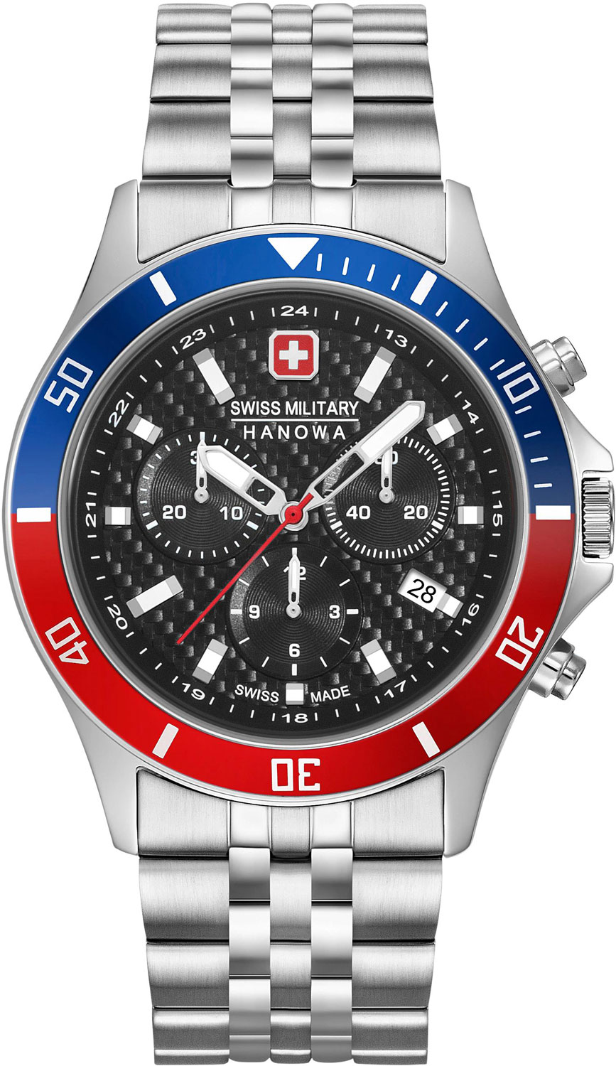 Швейцарские наручные часы Swiss Military Hanowa 06-5337.04.007.34 с хронографом