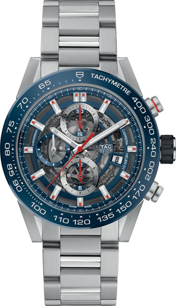 Швейцарские механические наручные часы TAG Heuer CAR201T.BA0766 с хронографом