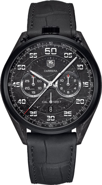 Швейцарские механические наручные часы TAG Heuer CAR2C90.FC6341 с хронографом