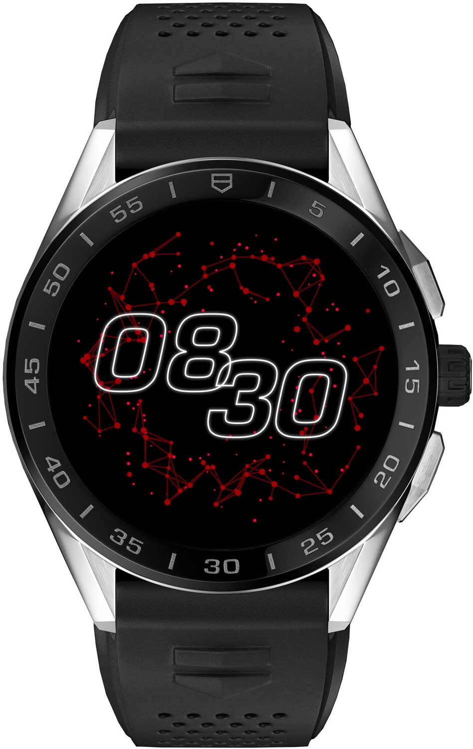 Швейцарские спортивные керамические наручные часы TAG Heuer SBG8A10.BT6219 с хронографом