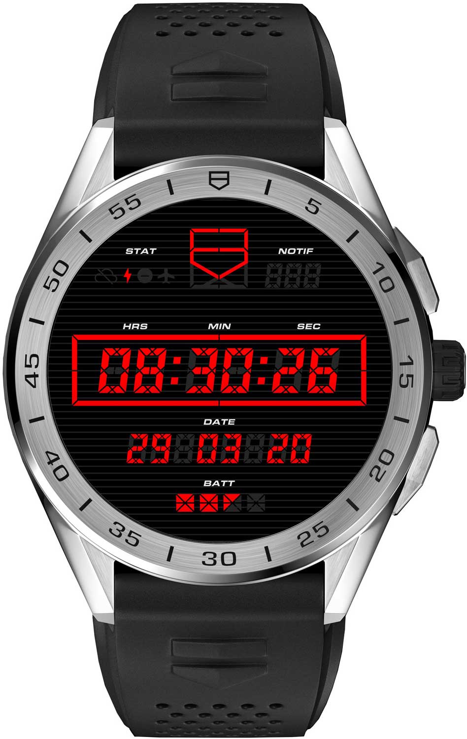 Швейцарские спортивные керамические наручные часы TAG Heuer SBG8A12.BT6219 с хронографом
