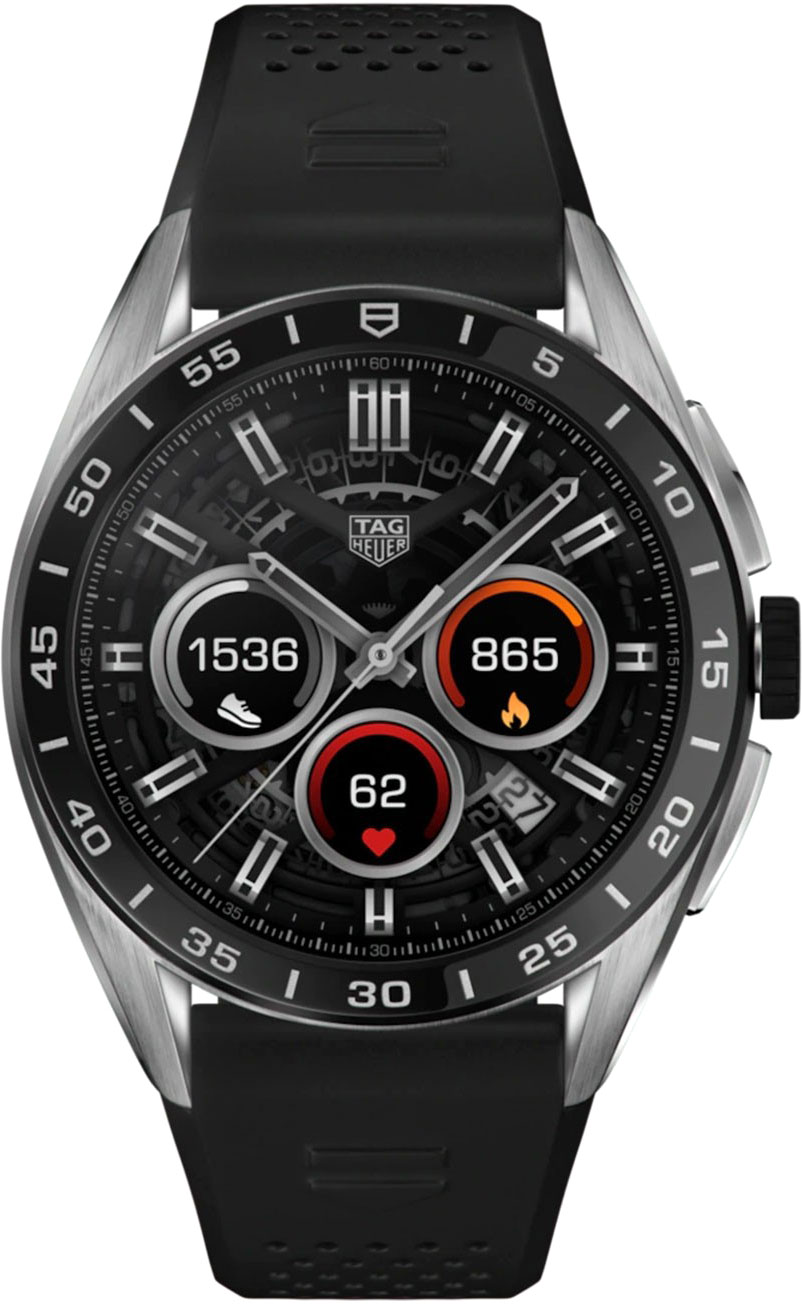 Швейцарские спортивные наручные часы TAG Heuer SBR8A10.BT6259 с хронографом
