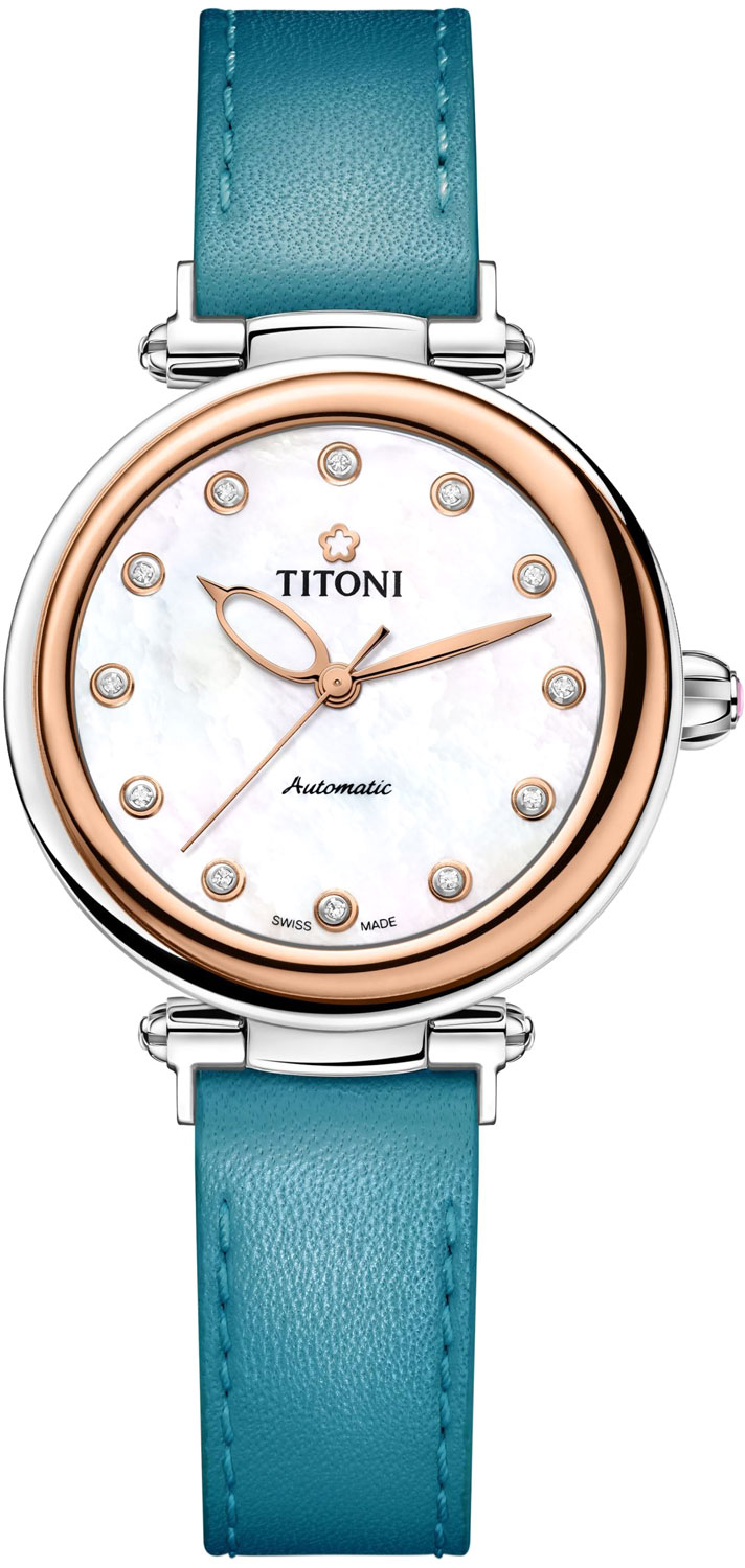 Швейцарские механические наручные часы Titoni 23978-SRG-STT622
