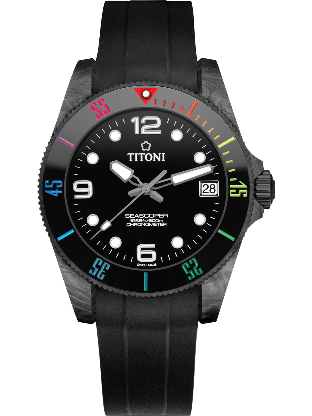 Швейцарские механические наручные часы Titoni 83600-C-RA-256