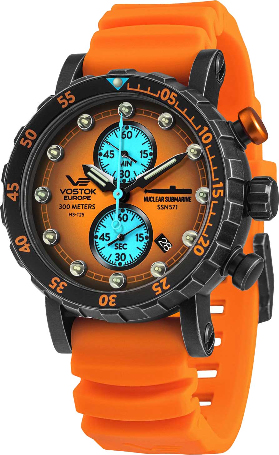Наручные часы Vostok Europe VK61/571F612 с хронографом