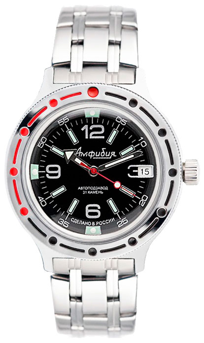 Российские механические наручные часы Восток Амфибия 420640
