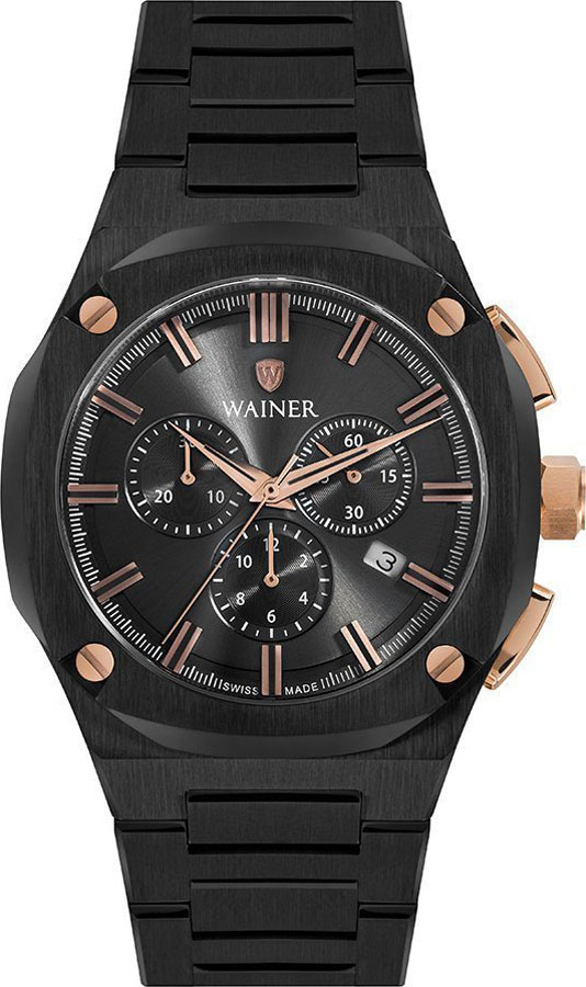 Швейцарские наручные часы Wainer WA.10000-C с хронографом