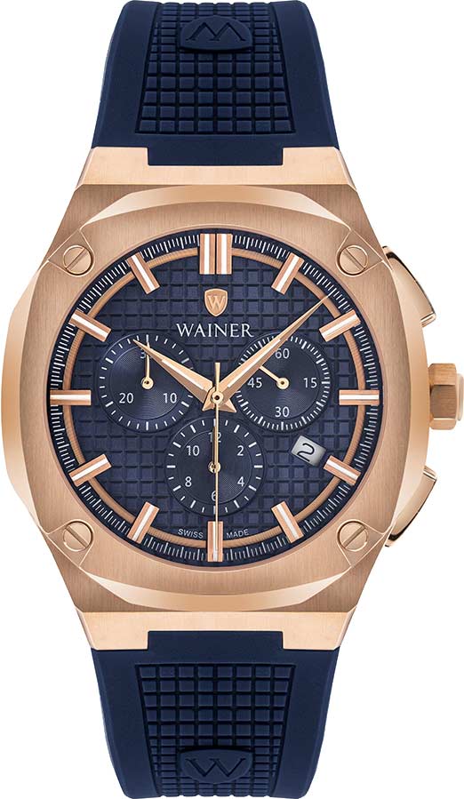 Мужские часы Wainer WA.10200-E мужские часы wainer wa 25570 e