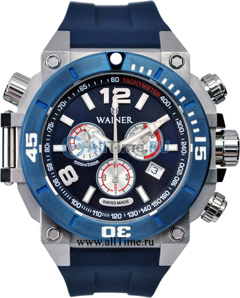 Швейцарские наручные часы Wainer WA.10920-G с хронографом