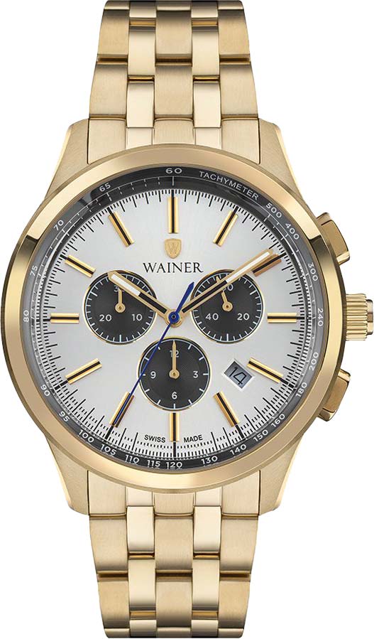 Швейцарские наручные часы Wainer WA.12320-A с хронографом