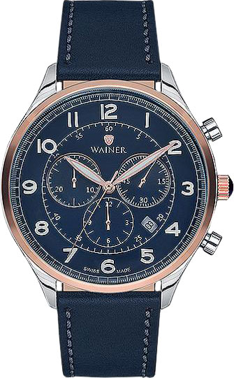 Фото - Мужские часы Wainer WA.19498-D мужские часы wainer wa 10120 d