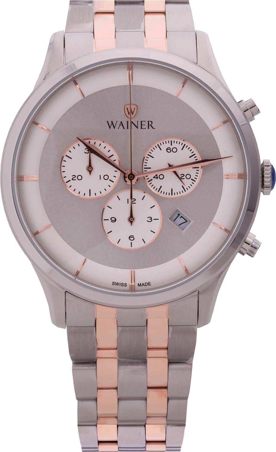 Швейцарские наручные часы Wainer WA.19911-C с хронографом