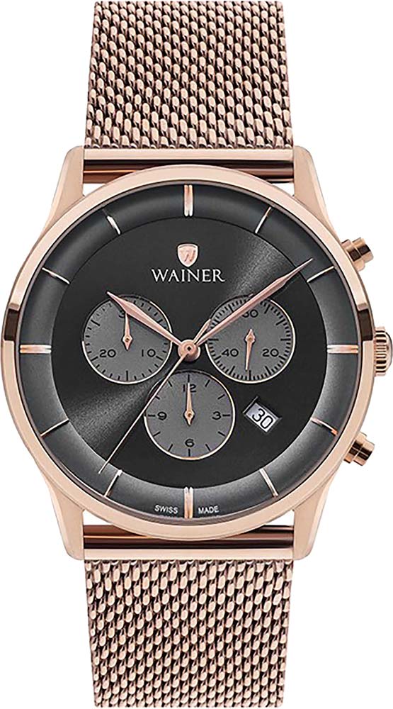 Швейцарские наручные часы Wainer WA.19961-A с хронографом