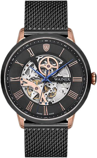 Швейцарские механические наручные часы Wainer WA.25333-A