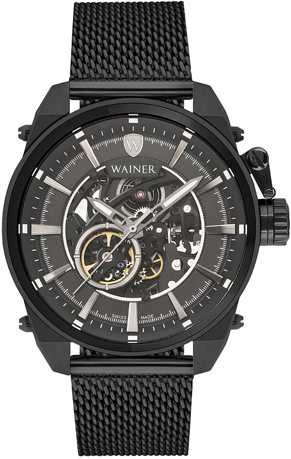 Швейцарские механические наручные часы Wainer WA.25988-E