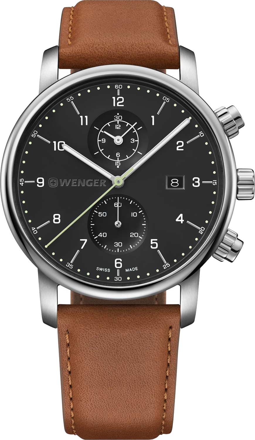 Швейцарские наручные часы Wenger 01.1743.121 с хронографом