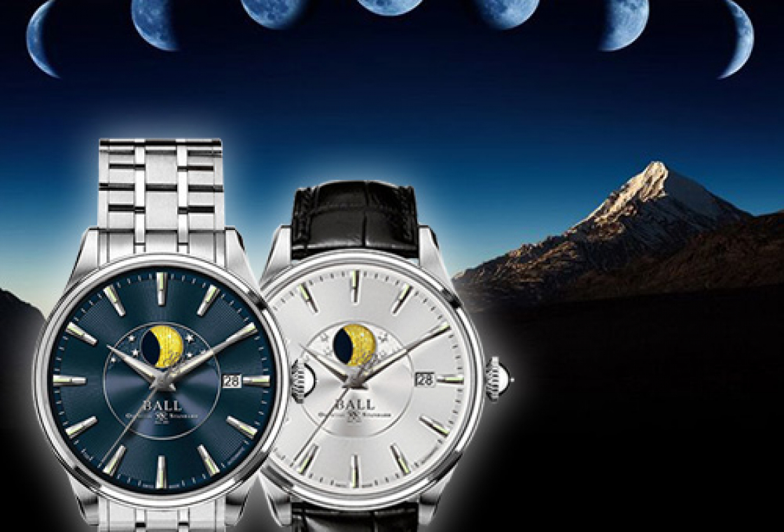 Обзор часов Ball Moon Phase из коллекции Trainmaster