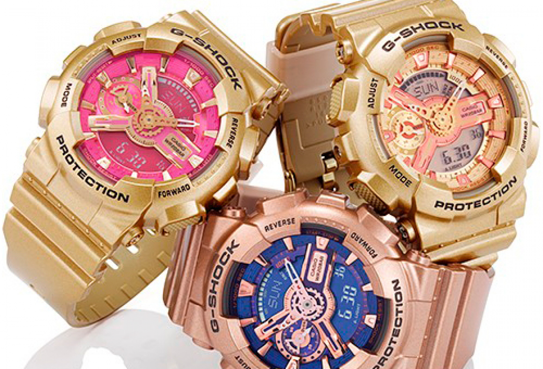 Обзор японских женских часов Casio G-Shock из «золотой коллекции»