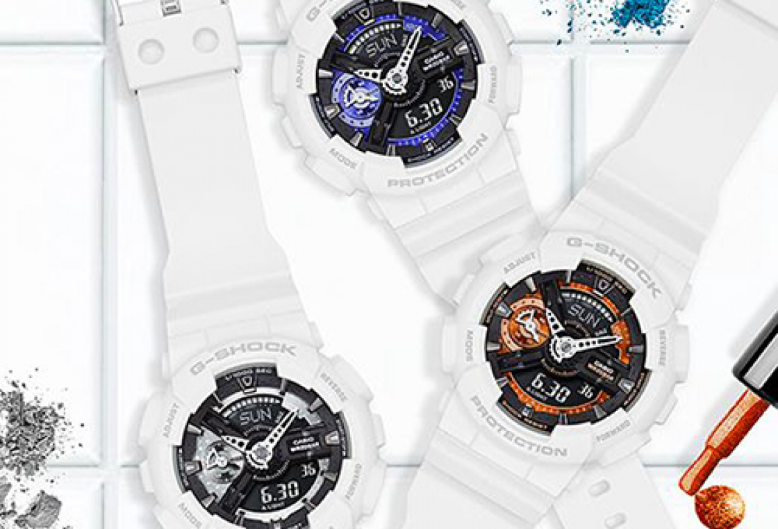 Обзор женских японских часов Casio G-Shock S-Series GMA-S110CW