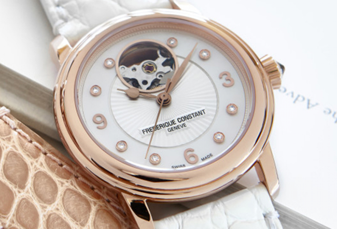 Обзор женских швейцарских часов Frederique Constant Heart Beat Automatic