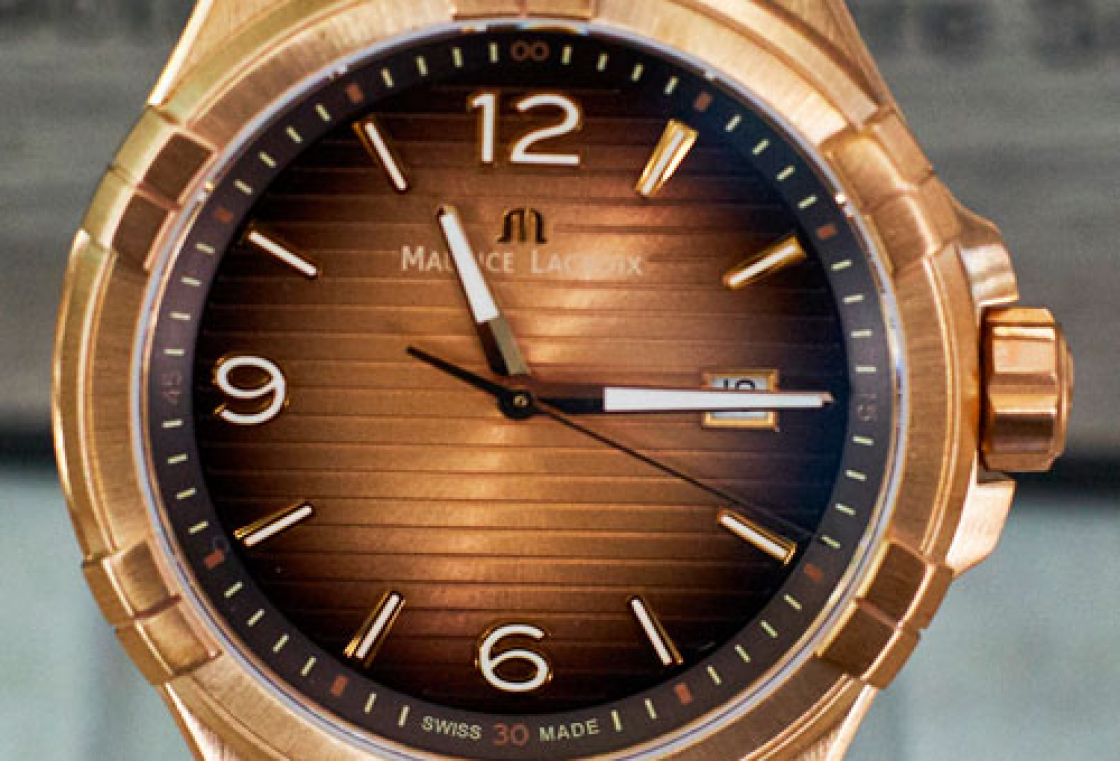 Обзор часов Maurice Lacroix Aikon Bronze & Blue