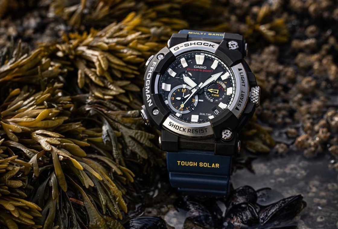 Первые G-Shock Frogman GWF-A1000 с аналоговым циферблатом