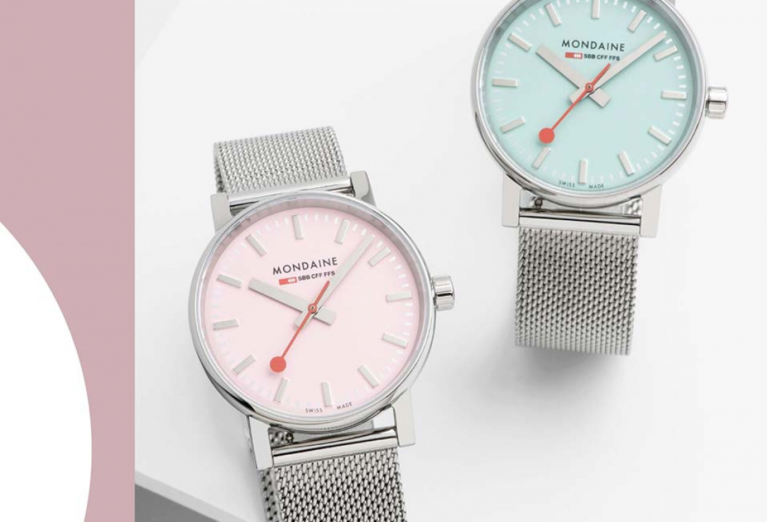 Новинка! Mondaine EVO 2 в весенних оттенках