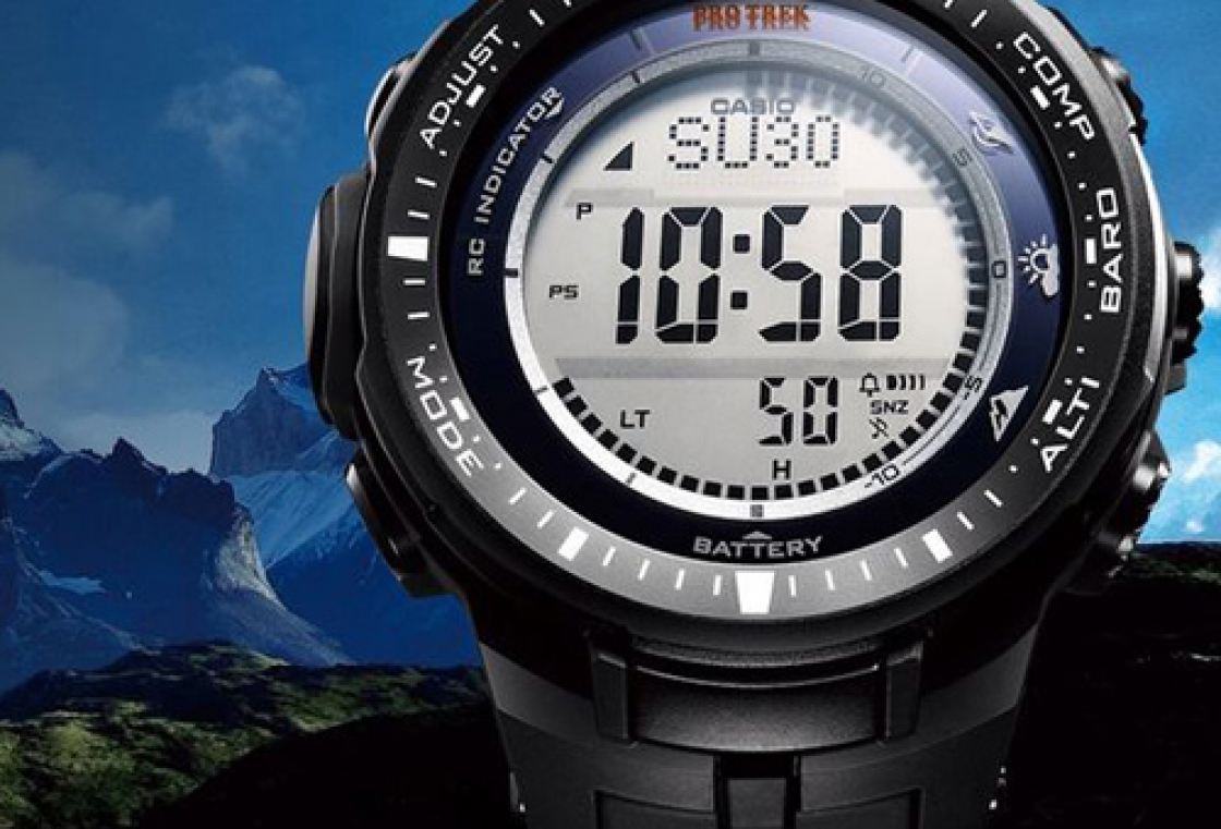 Обзор мужских часов Casio ProTrek PRW3000