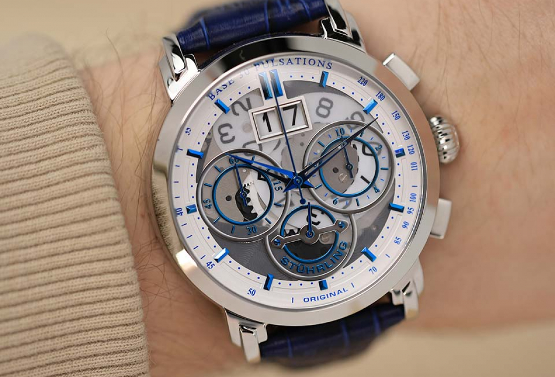 Хронограф Stuhrling 392.01: яркий хронограф не для снобов