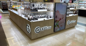 Островной магазин часов и украшений AllTime в ТРЦ Парк Хаус, г. Екатеринбург