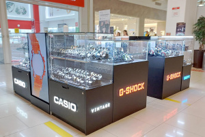 Островной корнер часов Casio AllTime.ru в Екатеринбурге, ТЦ Радуга Парк