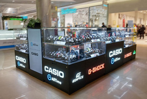 Островной корнер часов Casio AllTime.ru в Иркутске, ТРЦ СильверМолл