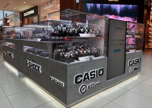Островной корнер часов Casio AllTime.ru в Саратове, ТРЦ Триумф Молл