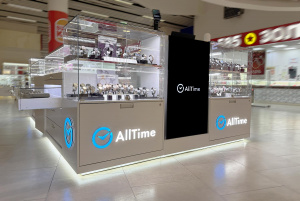 Островной корнер часов и ювелирных украшений AllTime.ru в Стерлитамаке, ТЦ Фабри