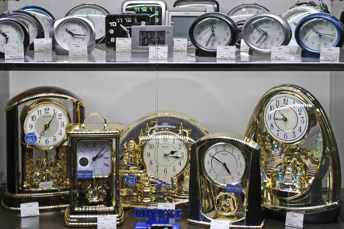 Магазины часов в москве и их