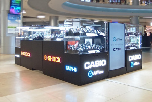Островной корнер часов Casio AllTime.ru в Санкт-Петербурге, ТРК Континент