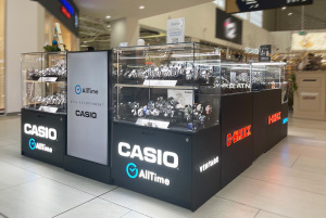 Островной корнер часов Casio AllTime.ru в Санкт-Петербурге, ТЦ МЕГА Парнас