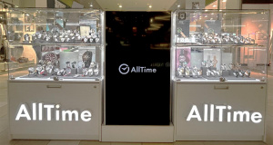 Островной корнер часов и ювелирных украшений AllTime.ru в Ярославле, ТРЦ Аура