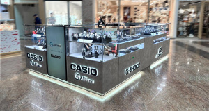 Островной магазин часов Casio AllTime в ТЦ Райкин Плаза, г. Москва
