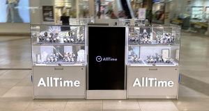Островной корнер часов и ювелирных украшений AllTime.ru в Тюмени, ТРЦ СитиМолл