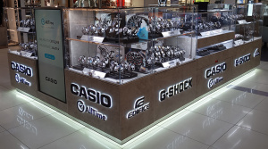 Островной корнер часов Casio AllTime.ru в Челябинске, ТРК Горки