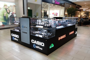 Островной корнер часов Casio AllTime.ru в Омске, ТРЦ МЕГА